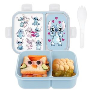 Disney Stitch Blue Lunch Box